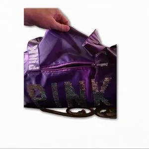 Victoria's Secret Pink Duffle Gym Bag NWT PINK Victoria's